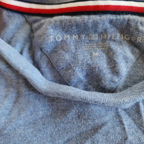 Tommy Hilfiger T-Shirt Medium Mute Grey-Blue Color - Picture 2 of 2